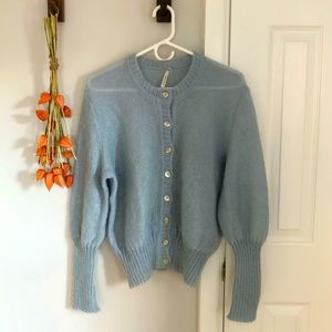 SOLD-Vintage Mohair Cardigan